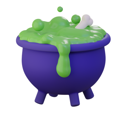 Potion effrayant  3D Icon