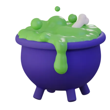 Potion effrayant  3D Icon