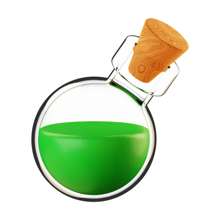 Potion Flask 3D Icon