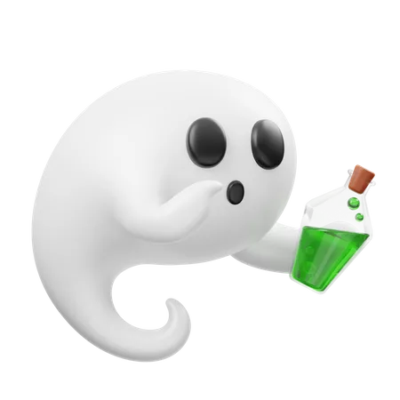 Potion Ghost  3D Icon