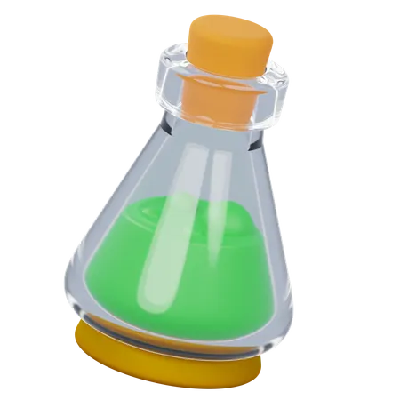 Potion Green Game  3D Icon