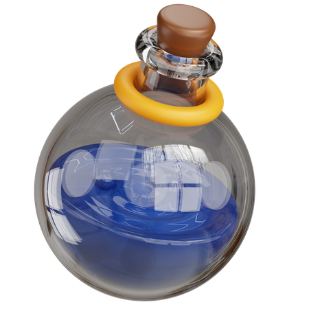 Potion magique  3D Icon