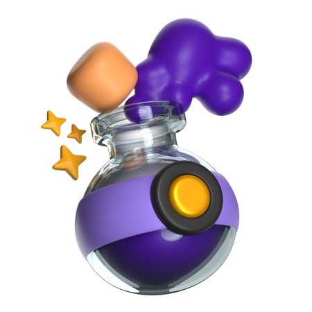 Potion magique  3D Icon