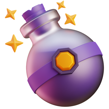 Potion magique  3D Icon