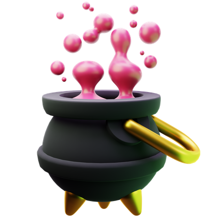 Pot de potion  3D Icon