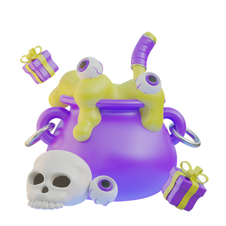 Pot de potion  3D Icon