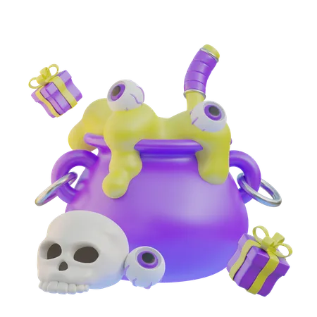 Pot de potion  3D Icon