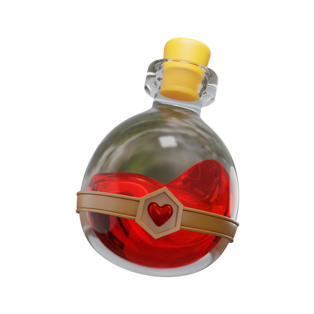 POTION RED  3D Icon