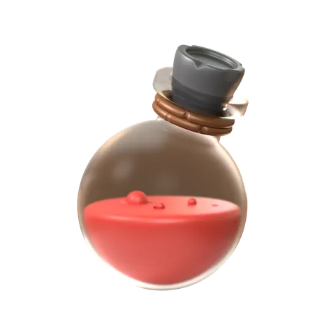 Potion rouge  3D Icon