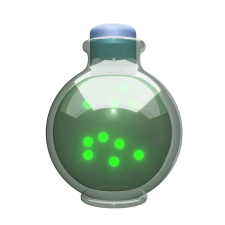 Potion toxique  3D Icon