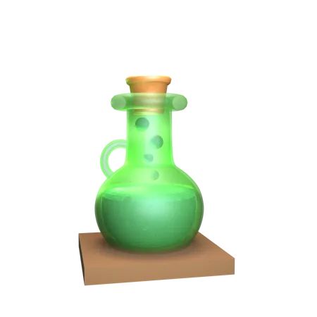 Potion toxique  3D Icon