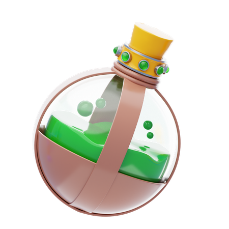 Potion Vial  3D Icon