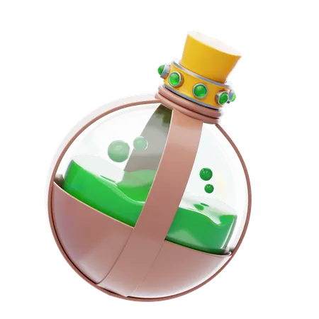 Potion Vial  3D Icon