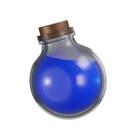 Potion violette  3D Icon