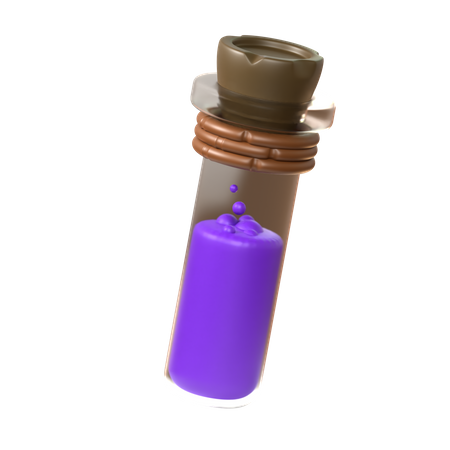 Potion violette  3D Icon