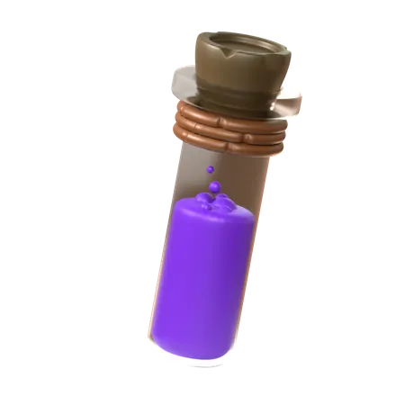 Potion violette  3D Icon