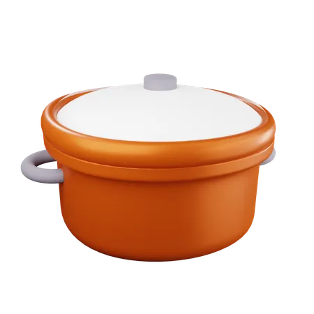 Pots and Pans  3D Icon