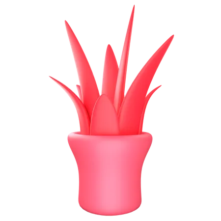 Potted Plant 3D Icon