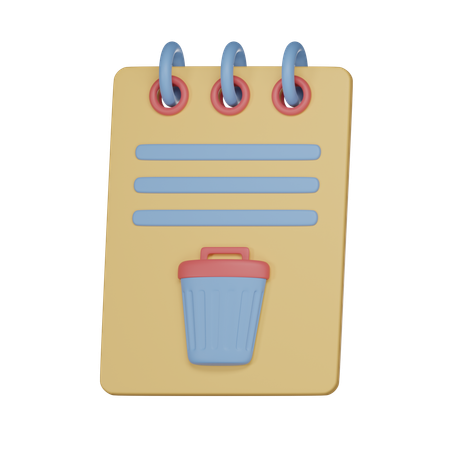 Poubelle  3D Icon