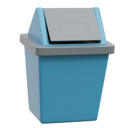 Poubelle  3D Icon