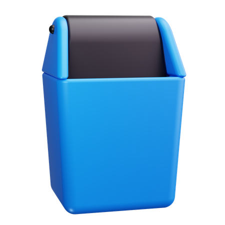 Poubelle de recyclage  3D Icon