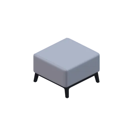 Ottoman  3D Icon