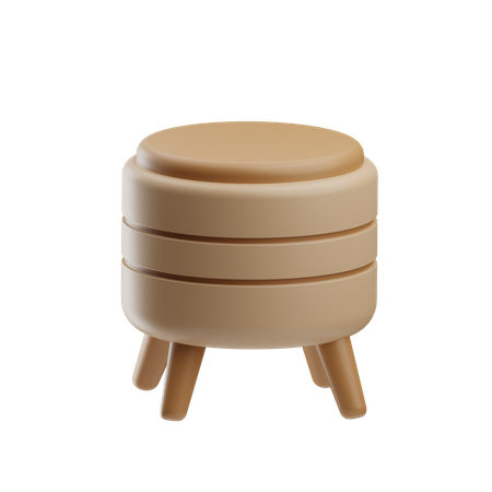 Stuhlhocker  3D Icon