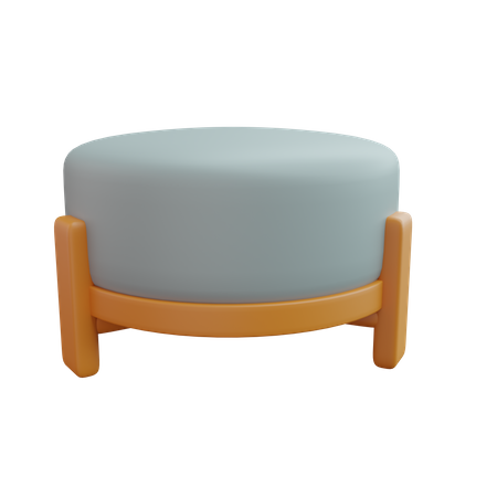 Tabouret ottoman  3D Icon