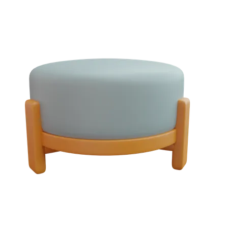 Tabouret ottoman  3D Icon