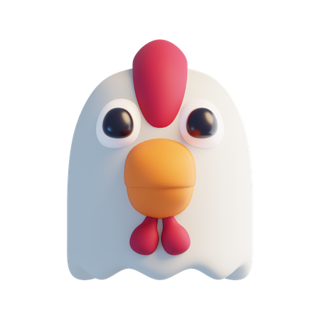 Poule  3D Icon