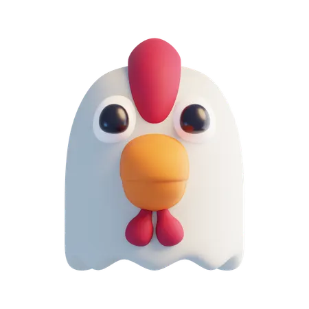 Poule  3D Icon