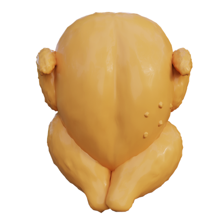 Poulet bouilli  3D Icon