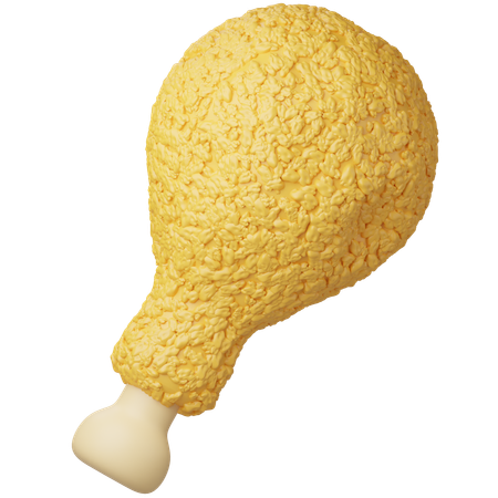 Poulet croustillant  3D Icon