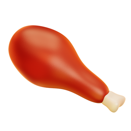 Poulet frit  3D Icon