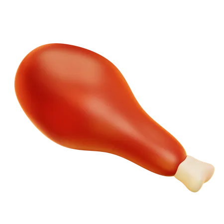 Poulet frit  3D Icon