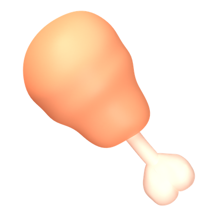 POULET FRIT  3D Icon