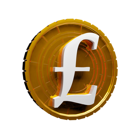 Pound  3D Icon