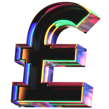 Pound  3D Icon