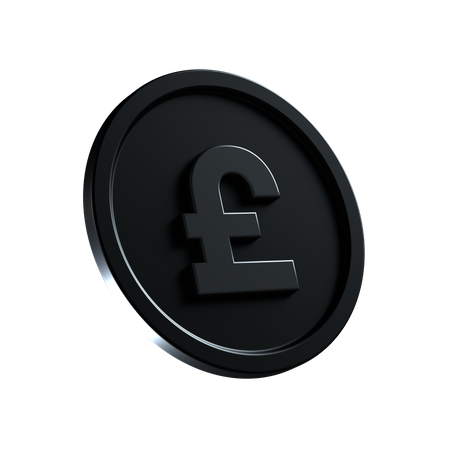 Pound Coin  3D Icon