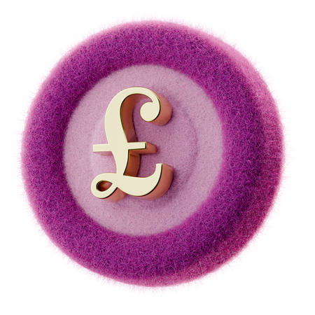 Pound Coin  3D Icon