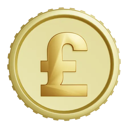 Money Gold Coin Euro 3 D Icon With High Resolution Render Business Illustration 3D Icon