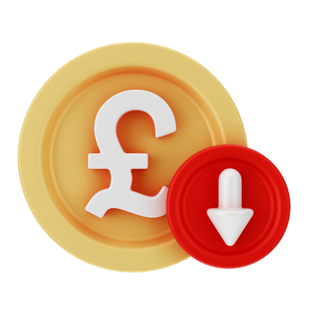 Pound Down  3D Icon