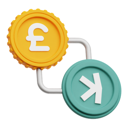 Pound Exchange  3D Icon