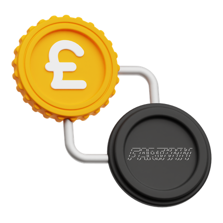Pound Exchange  3D Icon