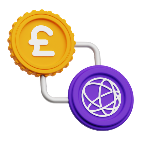 Pound Exchange  3D Icon