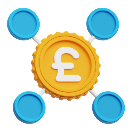 Pound Network  3D Icon