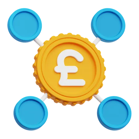 Pound Network  3D Icon