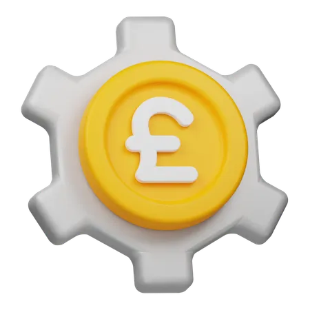 Pound Setting  3D Icon