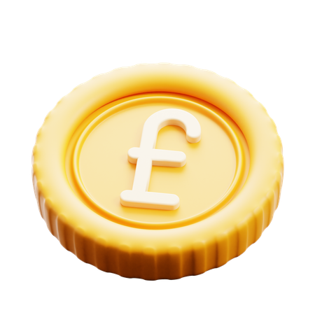 Pound sterling  3D Icon