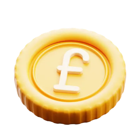 Pound sterling  3D Icon